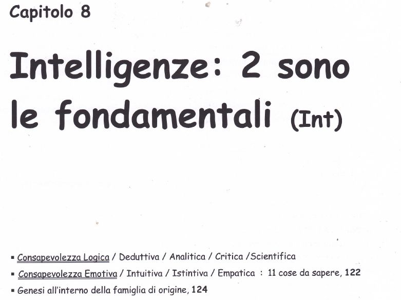 8A-intelligenze-consapevolezza logica-consapevolezza emotiva-